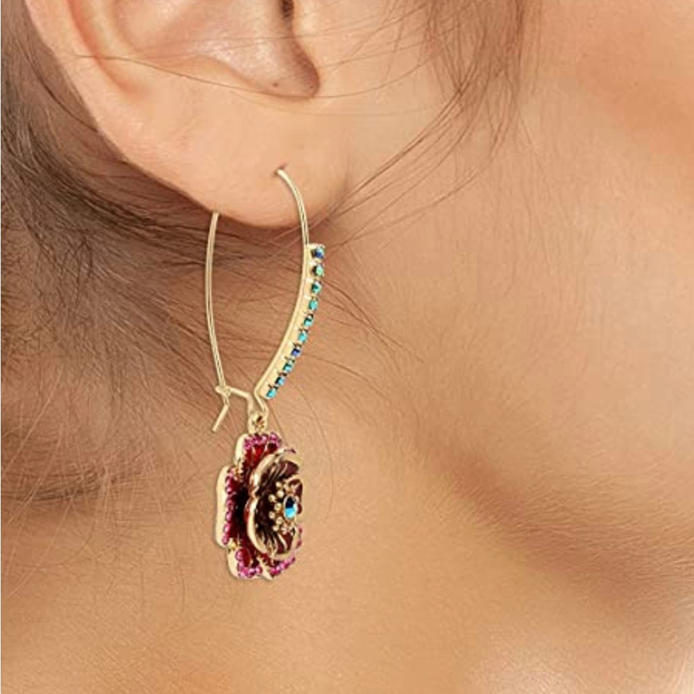 Sleak rose earrings